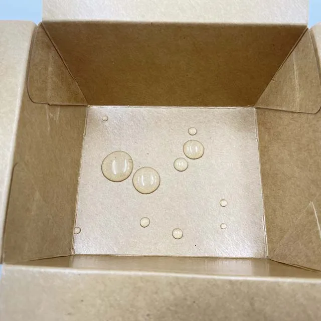 Wholesale disposable fast packing paper box kraft paper takeaway food container 720ml