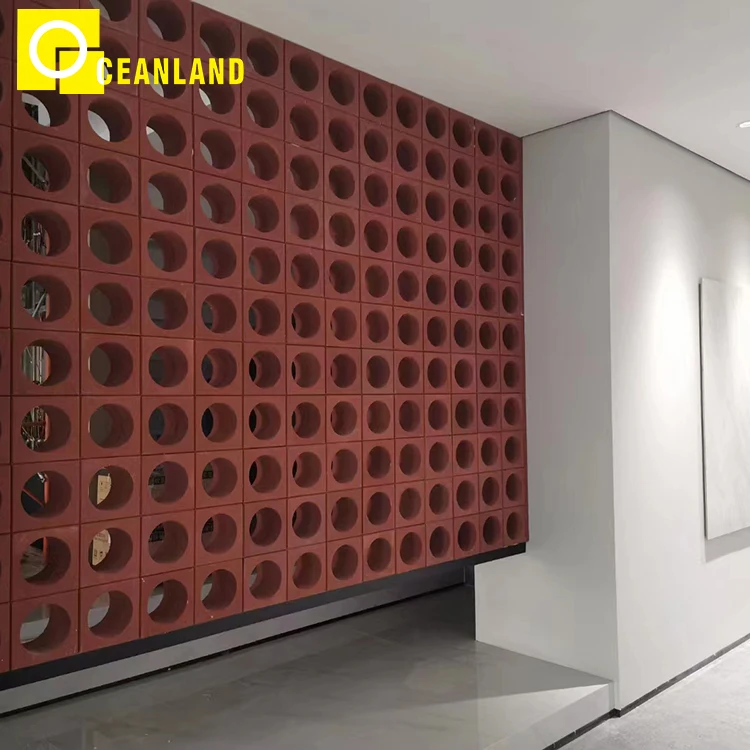 Китай высокое качество наружная стена домашние пустотелые кирпичи из красной