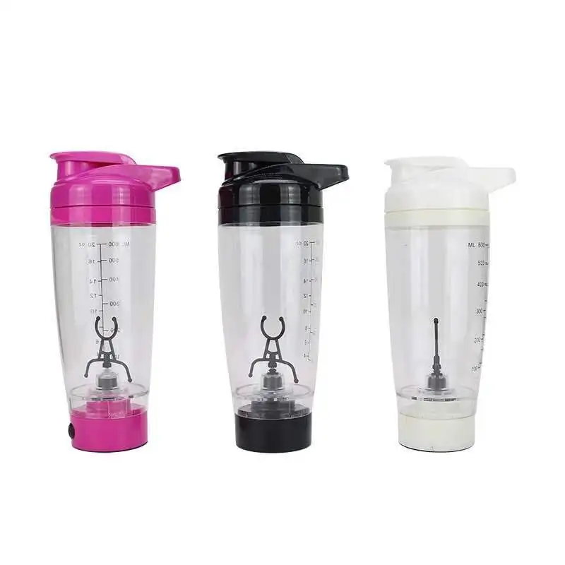 Factory Direct Sale Protein Shaker Portable Movement Mixing Mixer Vortex Tornado Protein Vibrator Cup Sports Water Bottle