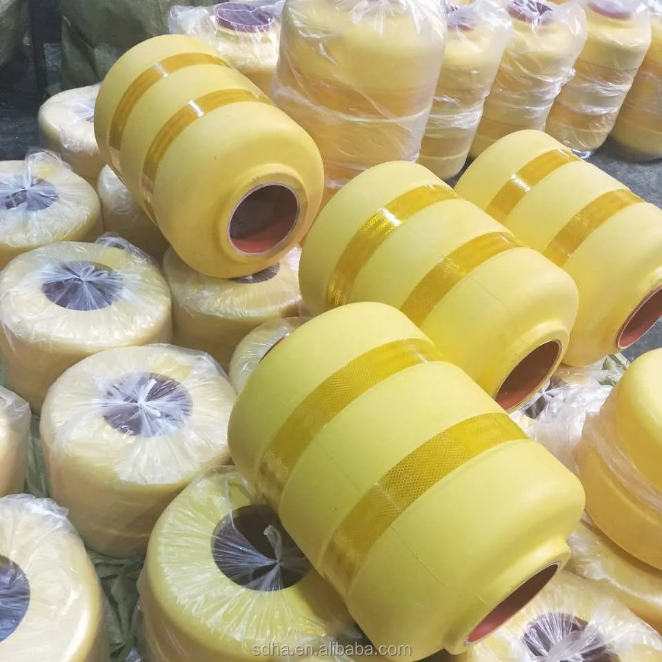 EVA PU пластиковый дорожный изогнутый предохранительный ролик вращающийся барабан для шоссе барьер роликового типа поручни качения