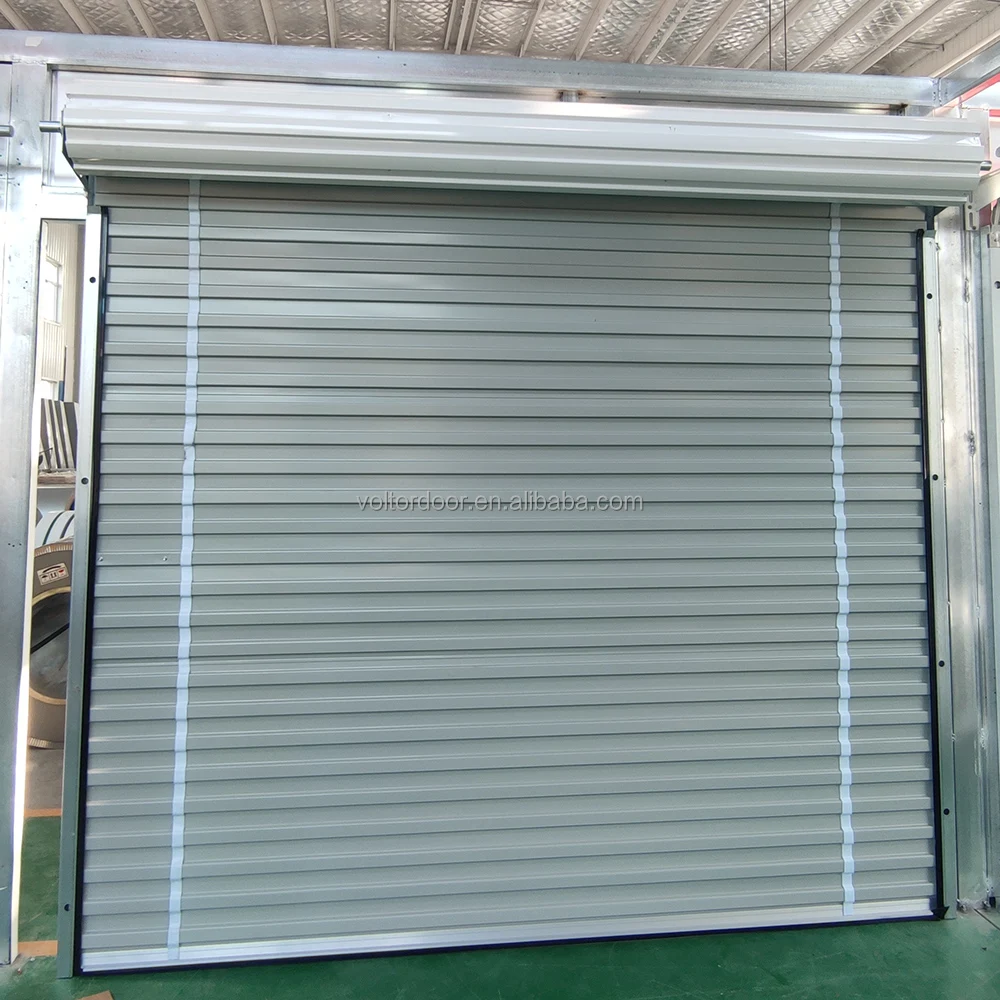 Manual Rolling Shutters Fireproof Vertical Lift Roller Doors with Chains and Handle Other Doors Manufacturer