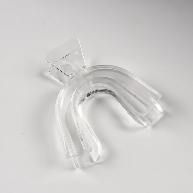 2 pairs/4pcs Thermoforming Dental Mouthguard Teeth Whitening Trays Bleaching Tooth Whitener Mouth Guard Care Oral Hygiene
