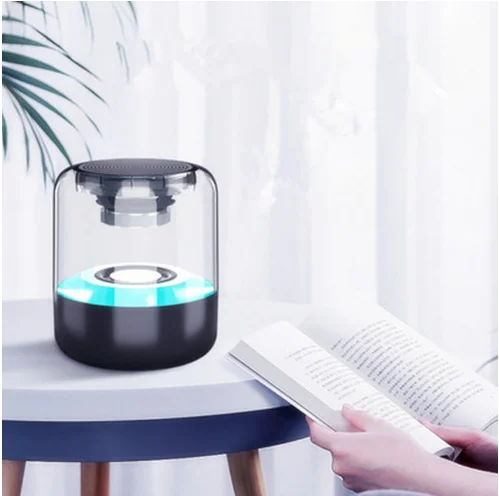 Factory Cheap Price Bluetooth Speaker With Led Light Christmas Gift Mini Speakers Bluetooth New Design for Indian Market