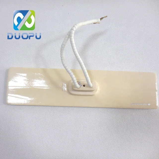 Duopu 245*60mm 120*120mm Electric Far Infrared Ceramic Heating Brick Heating Plate Heater