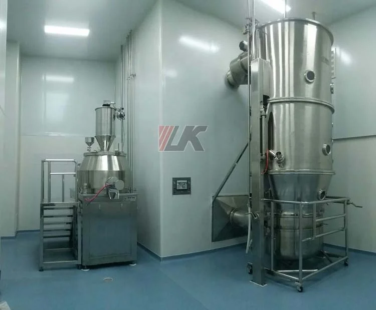 
HLSG-400 High Efficient GMP Compliant High Shear Rapid Wet Mixing Granulation Machine for Pharmaceutical 