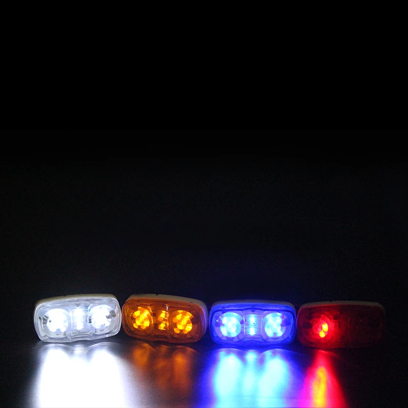 Multi colors 12V/24V/10-30V truck indicators 12 LED truck side marker with 1 year warranty