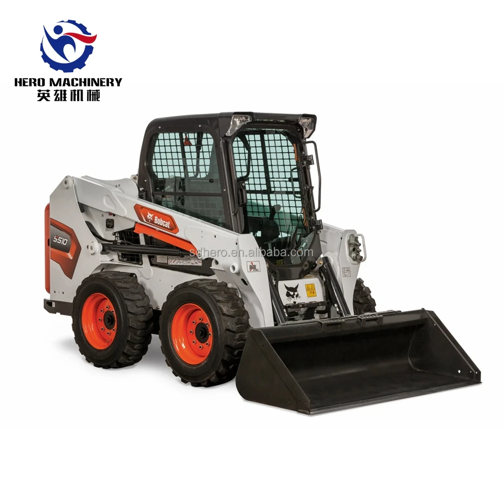 Дешевый новый оригинальный BOB CAT S510 стальной погрузчик 55 л.с. 36 5 кВт мощность для продажи