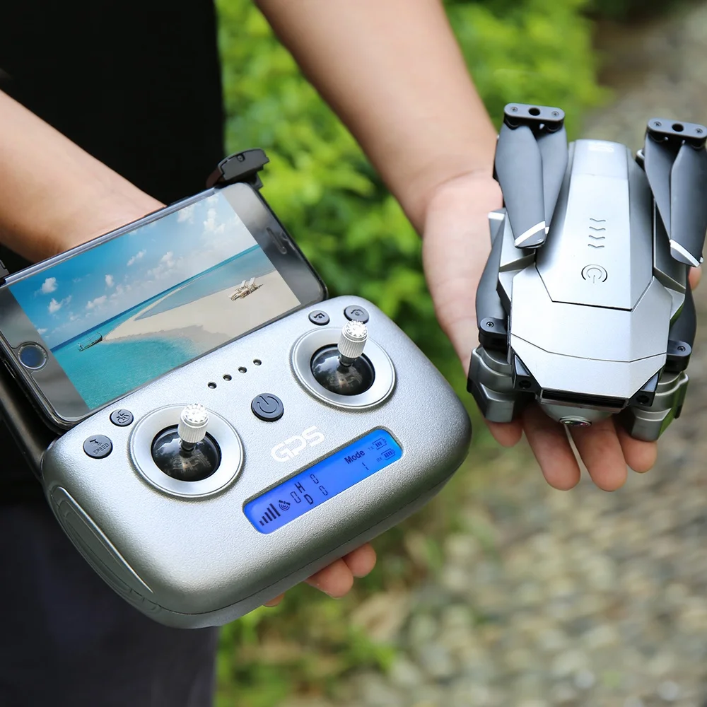 Складной профессиональный Дрон X50 Zoom с широким стабилизатором Wi-Fi 5G gps камерой