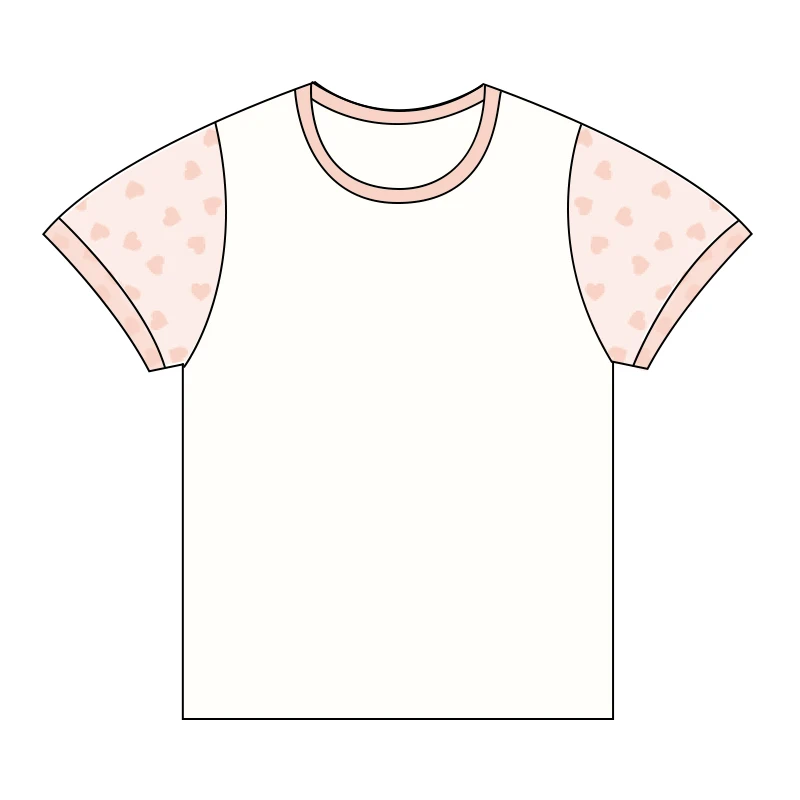 Toddler Kids 100% Cotton Tshirt Embellished Mesh Short Sleeve with Flocked Baby Summer Unisex Top