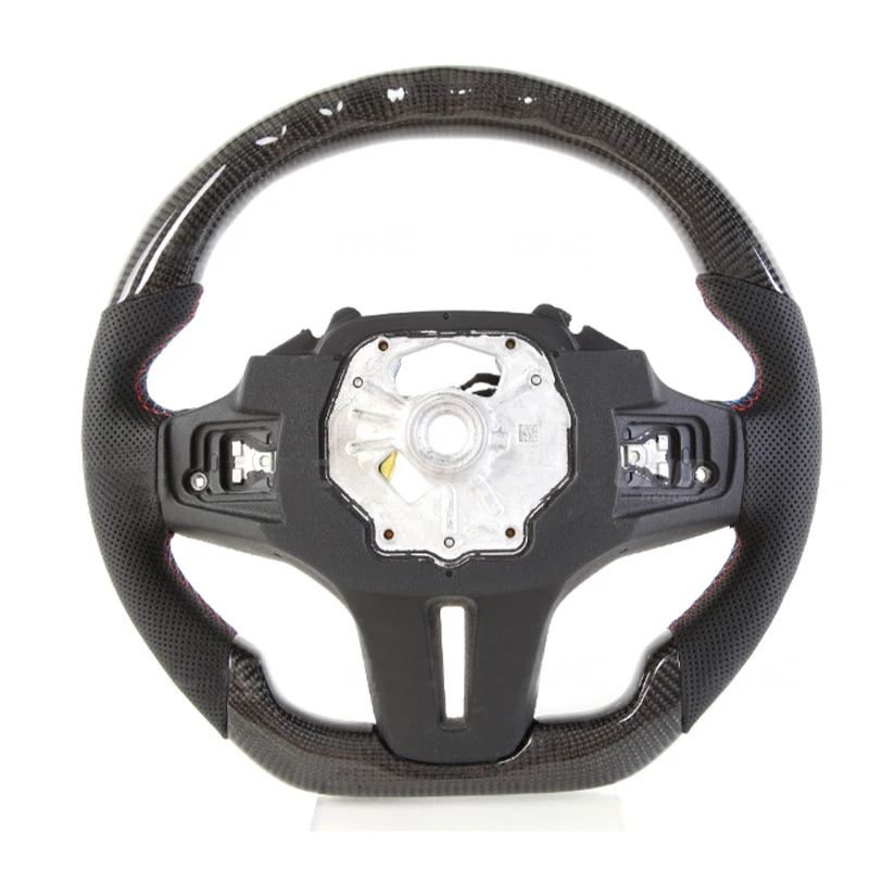Рулевое колесо из натурального углеродного волокна в сборе для BMW F10 F11 F30 F36 F39 F44 1-4 серии X1-X4 X5 X 6 м2 M3 M4