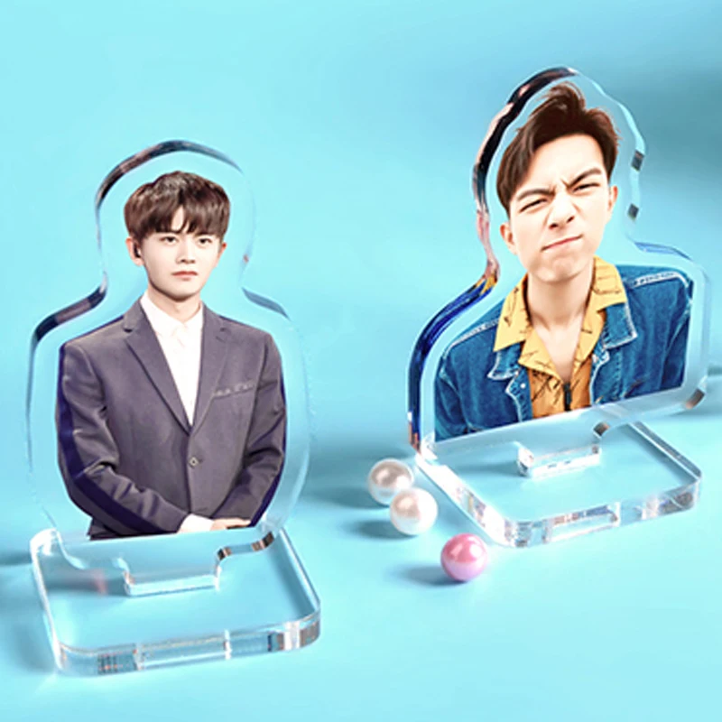 Custom Clear Shape Printed Transparent Standee Cartoon Anime Custom Figure Acrylic Standee