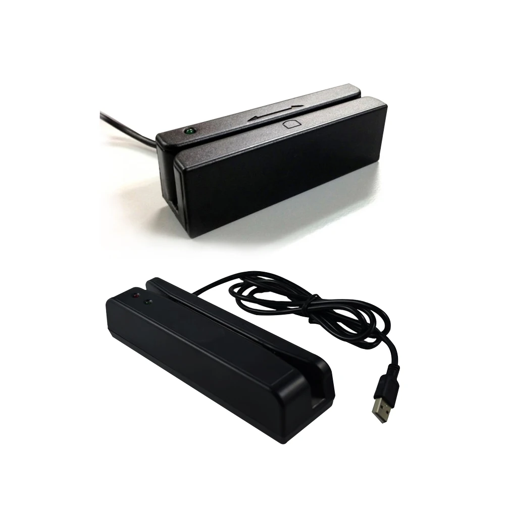high quality mini msr long usb 3 tracks  magnetic strip reader MSR90