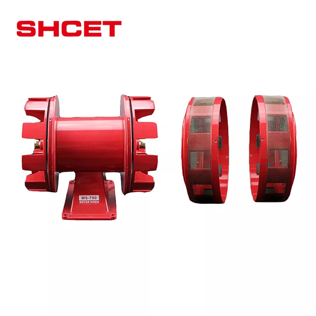 Custom made siren untuk motor promelectrica motor sirene ms 690 industry motor siren ac 220v dc24v red 126db from SHCET