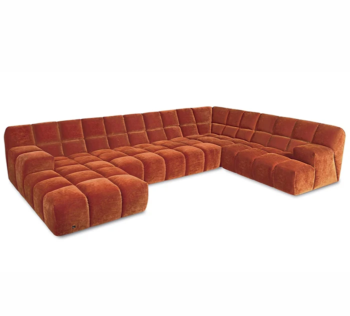 
Hotel furniture U Shape group sofa 