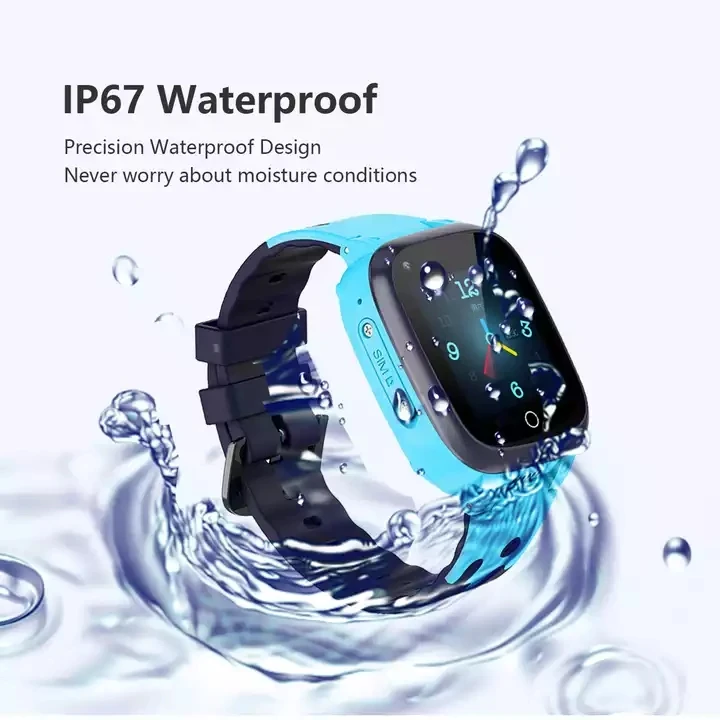 Casmoo Waterproof Mobile Phone Watch Video call SOS Anti-lost GPS LBS WIFI tracker reloj inteligente 4G kids watch with camera