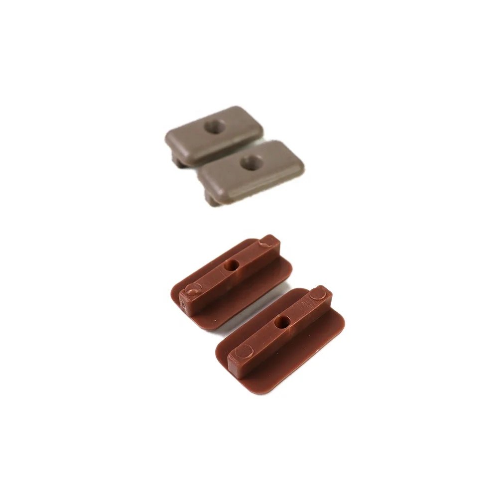 wpc composite plastic decking floor board clips snap connecting hidden fastener pe for flooring accessories