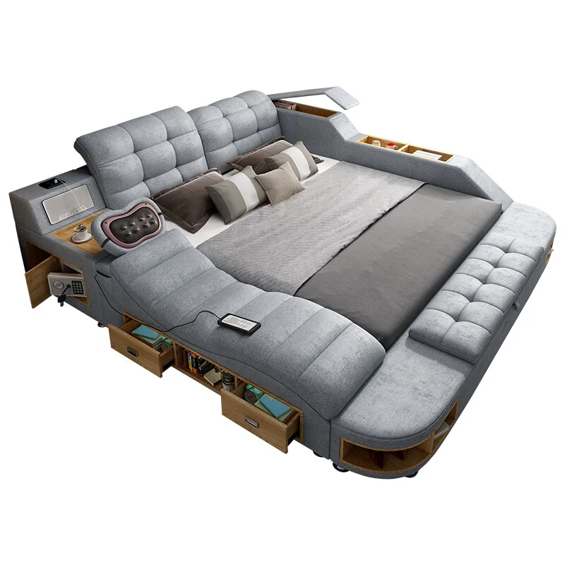 2021 New Style Pictures Show Massage Double Intelligent Multifunctional Living Room Sofa Come Smart Bed