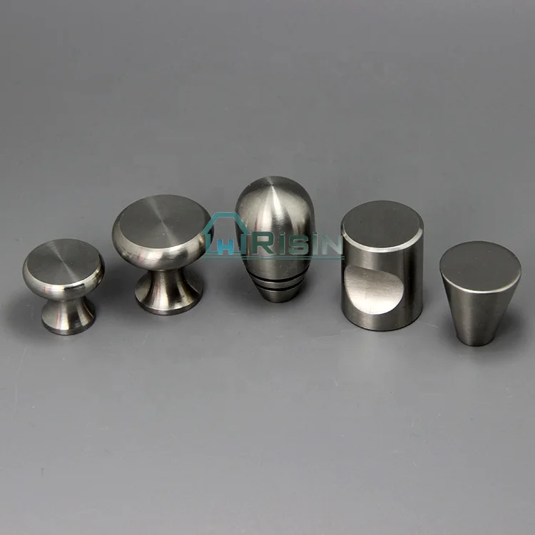 Stainless Steel Domed Cabinet Knob
