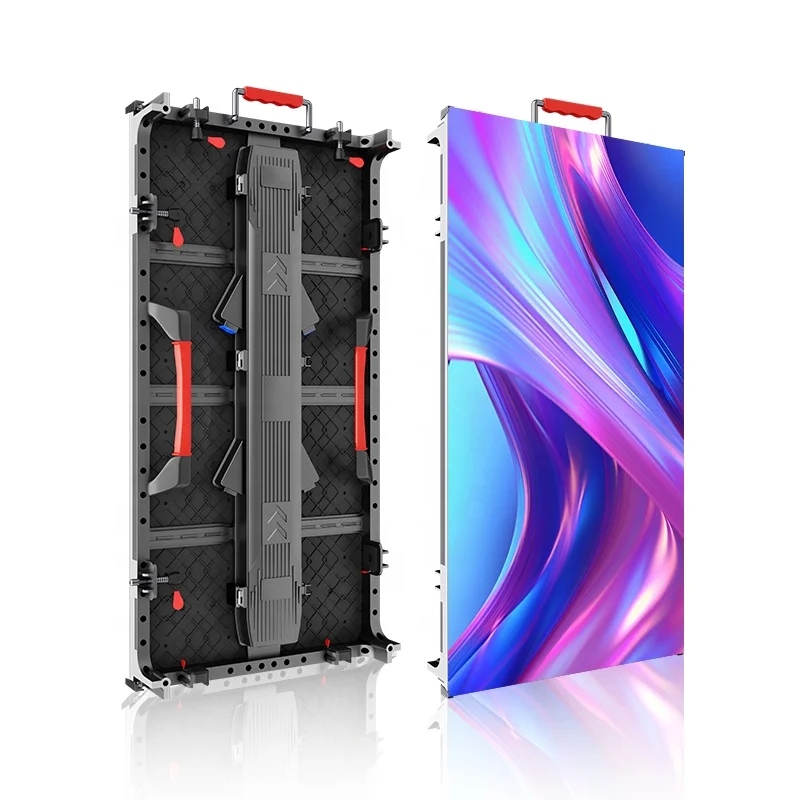 Supermarket advertising large rental p1 indoor outdoor video wall ad display 3m x 4m smd led screen