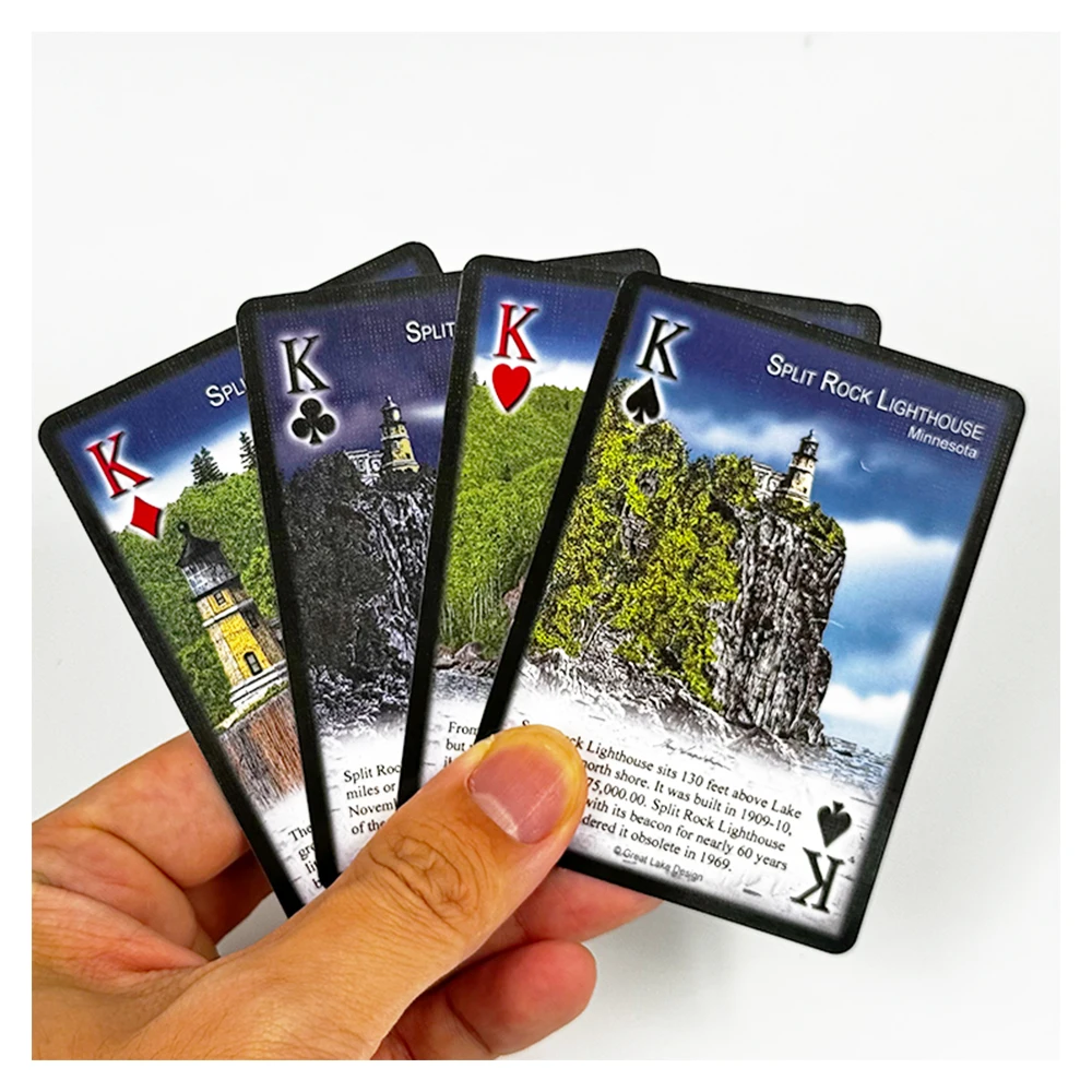 Wholesale Custom Printing Playing Cards Deck For Casino Poker Playing Cards