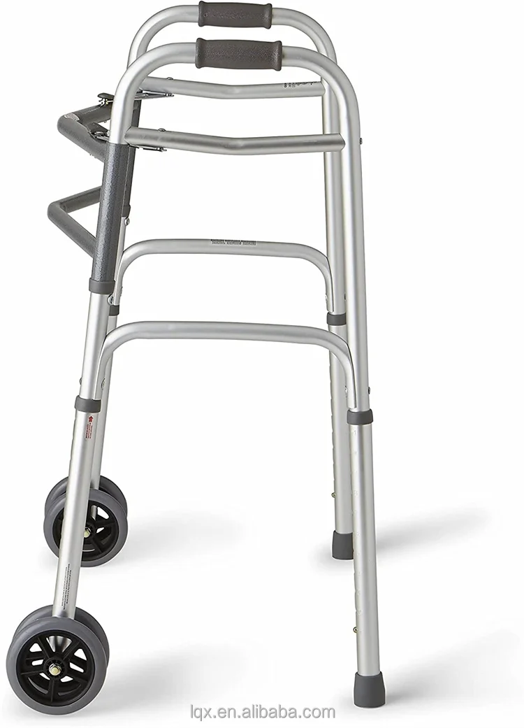 HOPE Brand Folding Mobility assist equipment Adjustable Height For Adults High Quality aluminium Walker Walking Aids