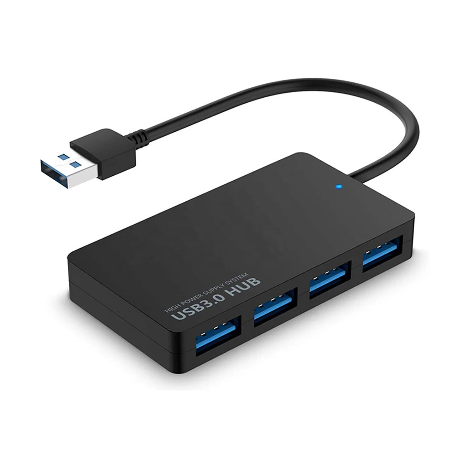 USB 3.0  Hub 4 Ports for Macbook and iMac and Surface Pro and Notebook PC and USB Flash Drives and Mobile HDD and More