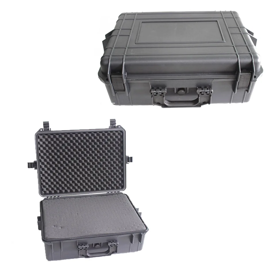 GD139 20.5 inches waterproof plastic case hard carrying camera case outdoor brief flight case with foam