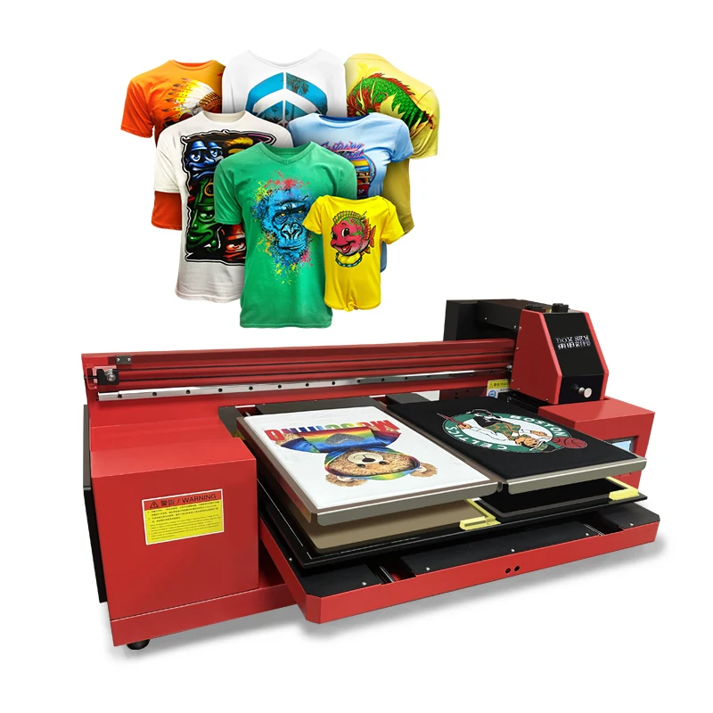 DOMSEM Digital Dtg Printer printing Machine for Tshirt printer direct to garment printer Flatbed clothes Printing Machine