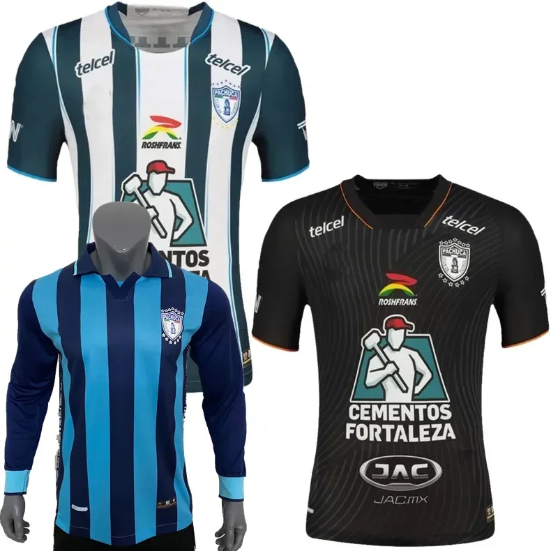 Футбольная Футболка Liga MX 2023 2024 CF Pachuca perseys POCHO E.SANCHEZ K.ALVAREZ CABRAL home away 3rd 23 24