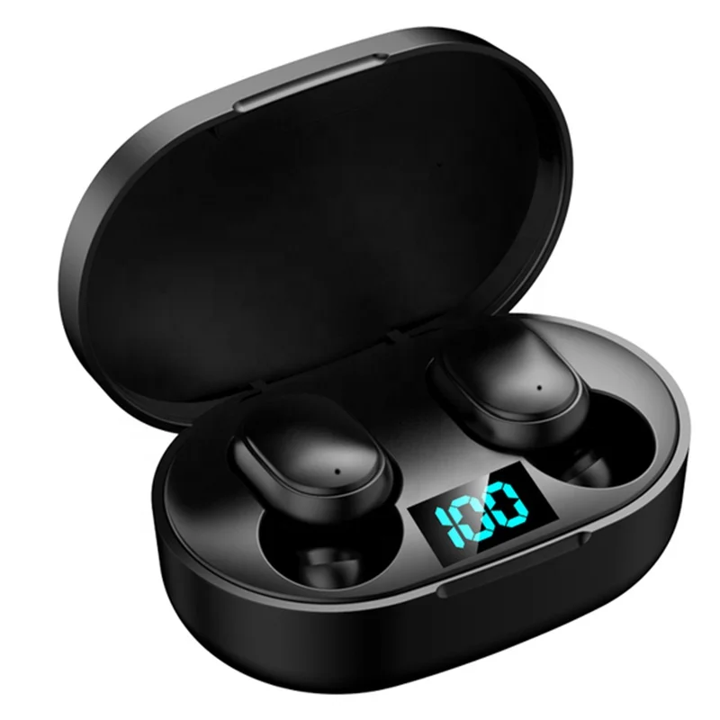 E6s TWS Wireless Earbuds 3D Stereo Mini Earphone With Mic Sports Waterproof Headphones Auto Pairing Headset