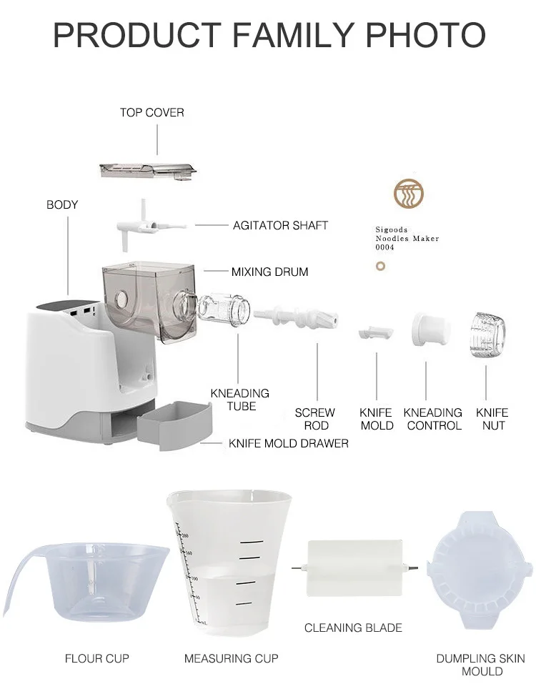 
household mini macaroni makers fresh noodle making machines pasta makers pasta extruder Automatic Small Pasta Noodle Machine 