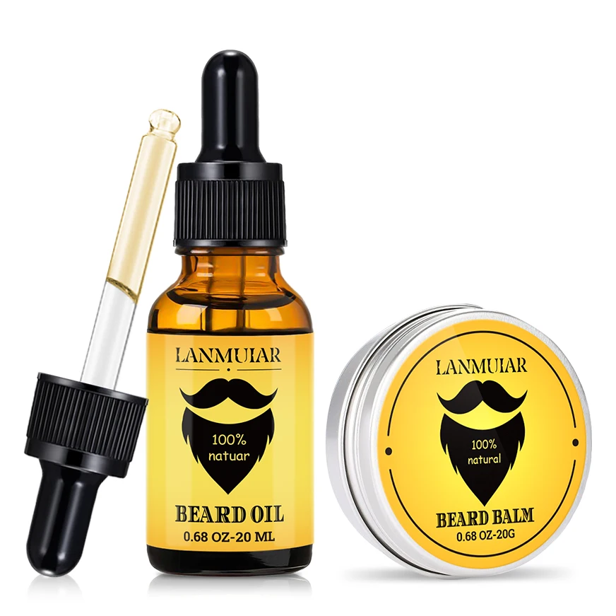 New 20ml hot sale men beard palm wax oil with natural Ingredient and Organic Oils