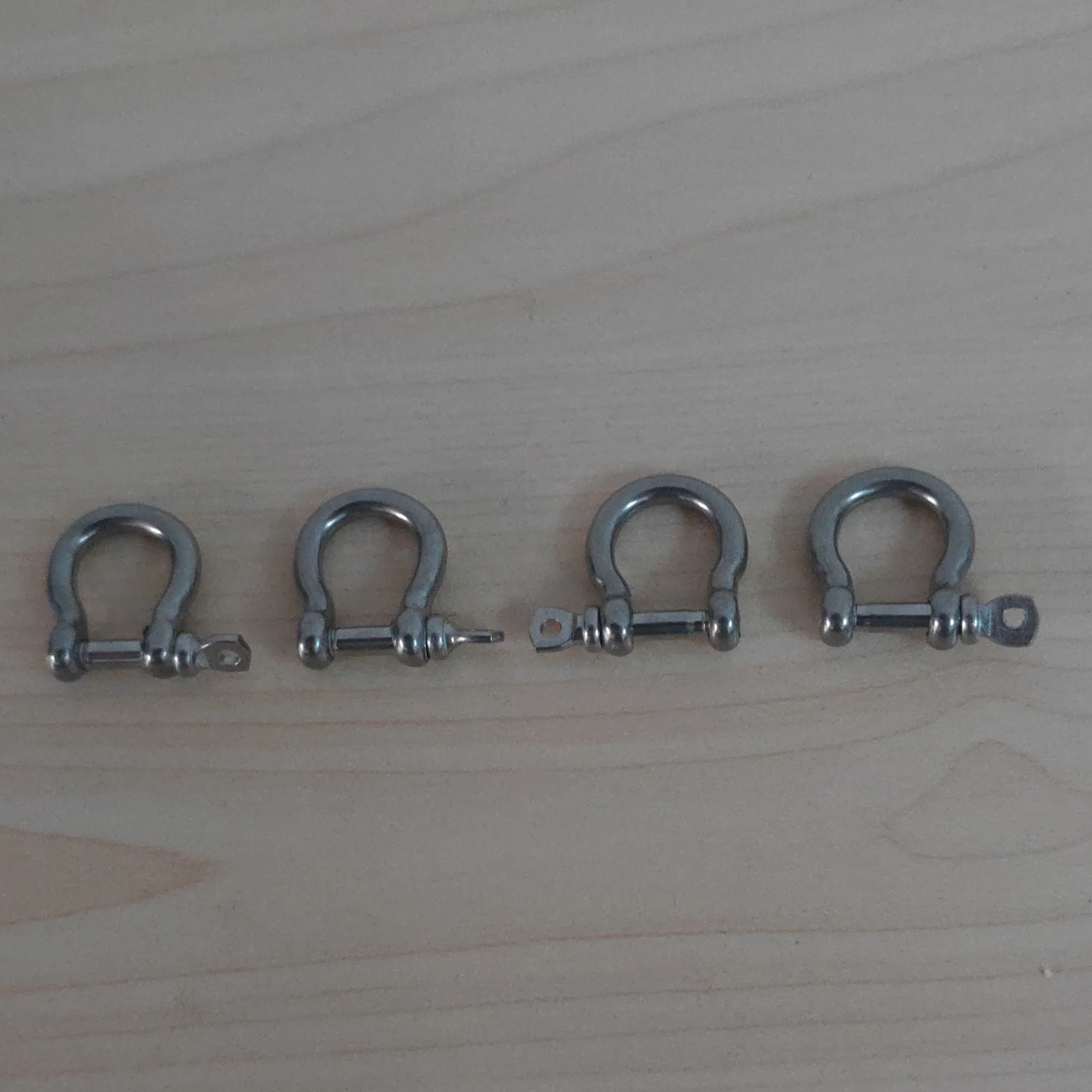 
3mm European Bow type stainless steel 316 shackle with high quality 