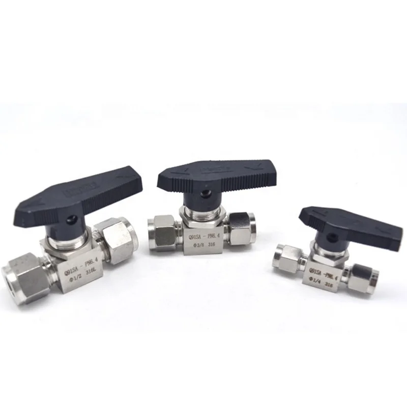 High Pressure One Piece Type Stainless Steel Ball Valve /On-off Valve