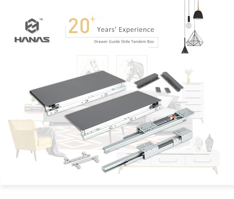 Good price telescopic kitchen cabinet drawer slide channel drawer rail slide