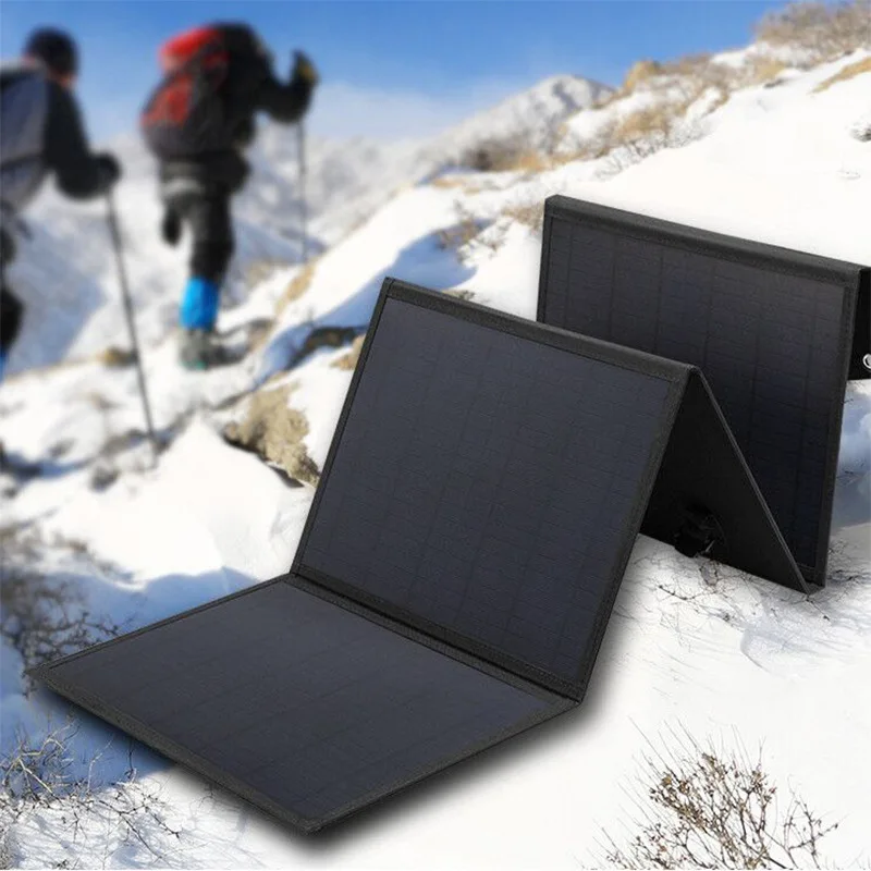Outdoor Travel Camping Power Station Use ETFE Portable 100W Integrated Foldable Folding Solar Panel