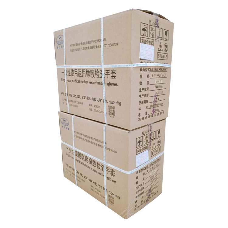 
Factory Direct Sale Latex Powder Free Examination Gloves 