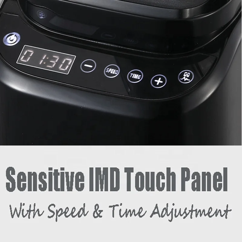 Digital Powerful Commercial Blender Stainless Steel Electric Juicer Smoothie Cooking Digital High Power Juice Blender