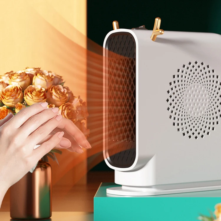 500W Fast Heating Thermostat Stove Household Small Instant Portable Electric Heater Fan Home Desktop Air Blower Heater