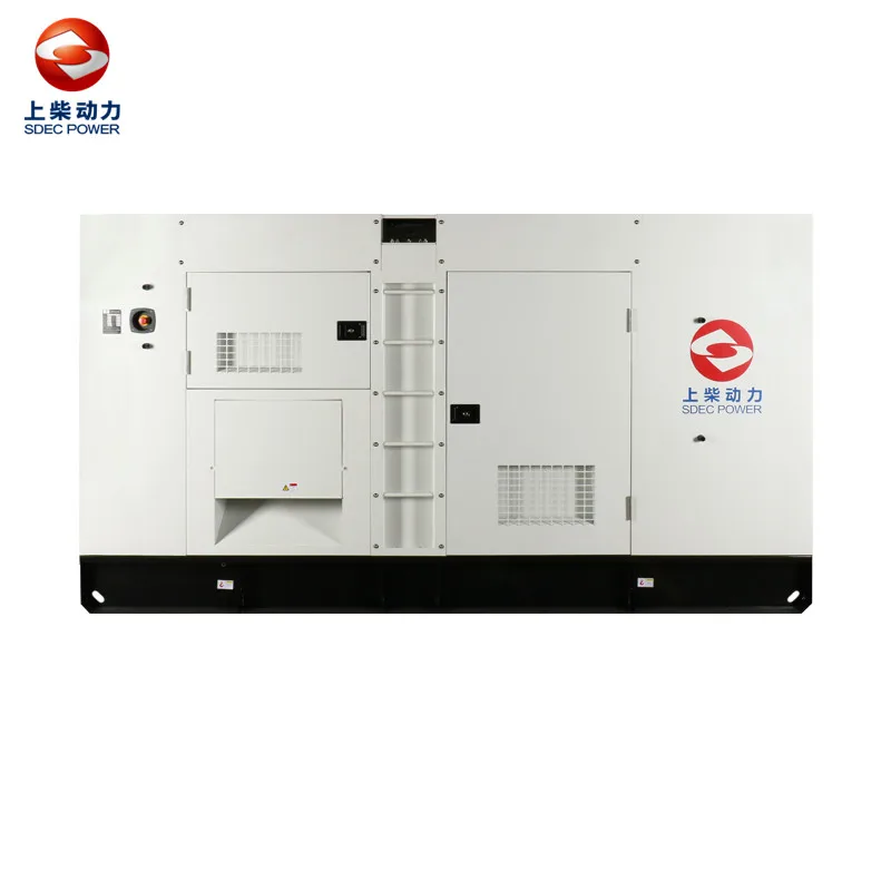 350kW SDEC diesel generator sets with Static Sound Box  D350S1KED