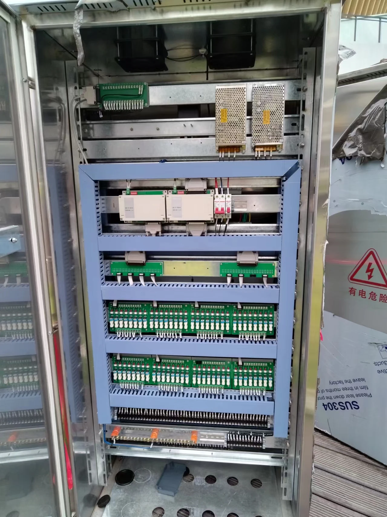 PLC motor frequency Inverter control cabinet VFD control panel for pump