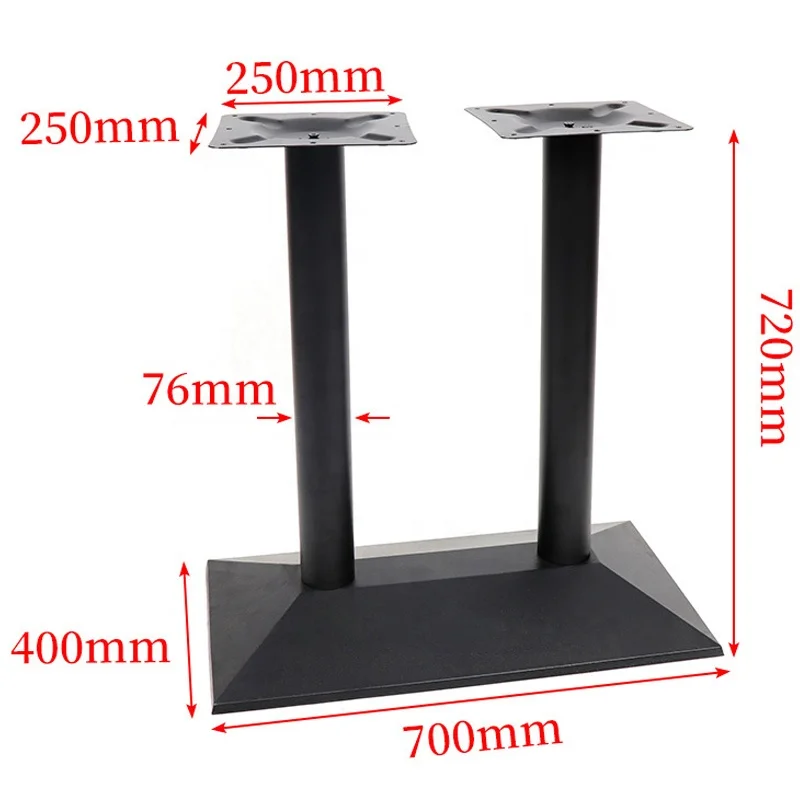 Table Bases Wrought Steel Round Coffee Dining Industrial Bar Restaurant Furniture Legs Metal Table Bases Cast Iron For Table