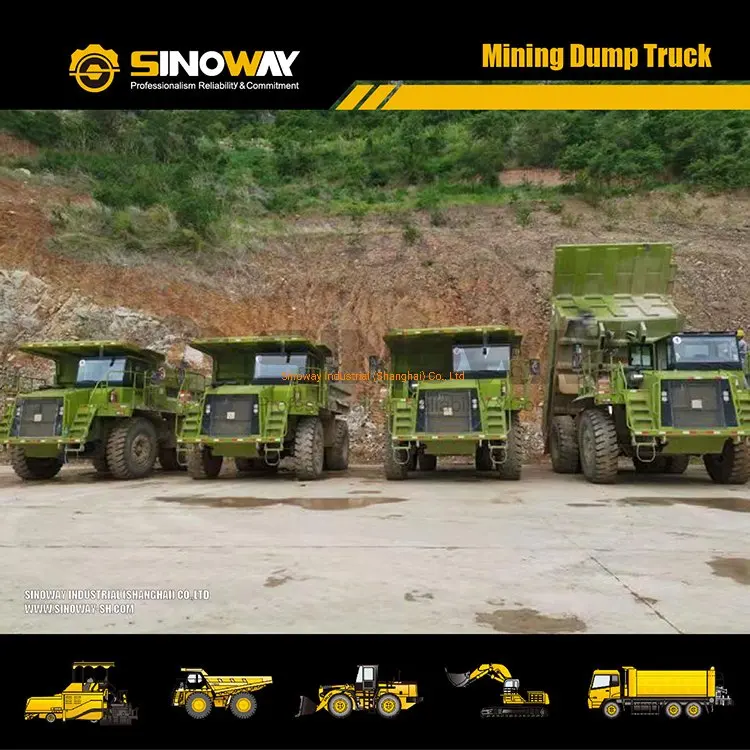 SINOWAY SWORT1000R mining dump truck 90 ton mining rigid dump truck with factory price