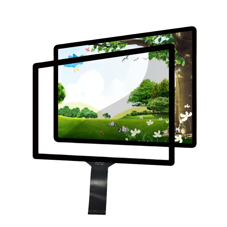 High Quality Low Price Tempered Glass Mirror Capacitive Touch Screen Panel 7 Inch