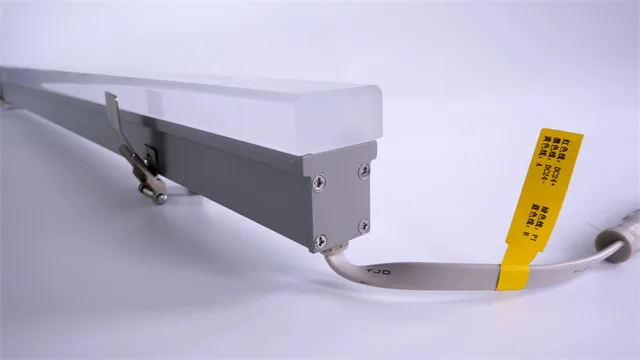 Rgb dmx IP66 водонепроницаемый ПММА светодиодный линейный светильник простой и современный дизайн Светодиодный настенный для высоких промышленных