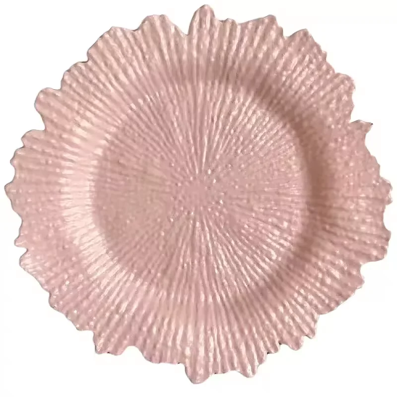 Hot sale 13 inch party supplies decorations events charger plates