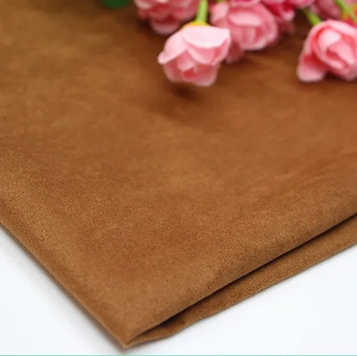 
75D*225D Polyester Suede Fabric Bag,jacket,sofa,shoes 