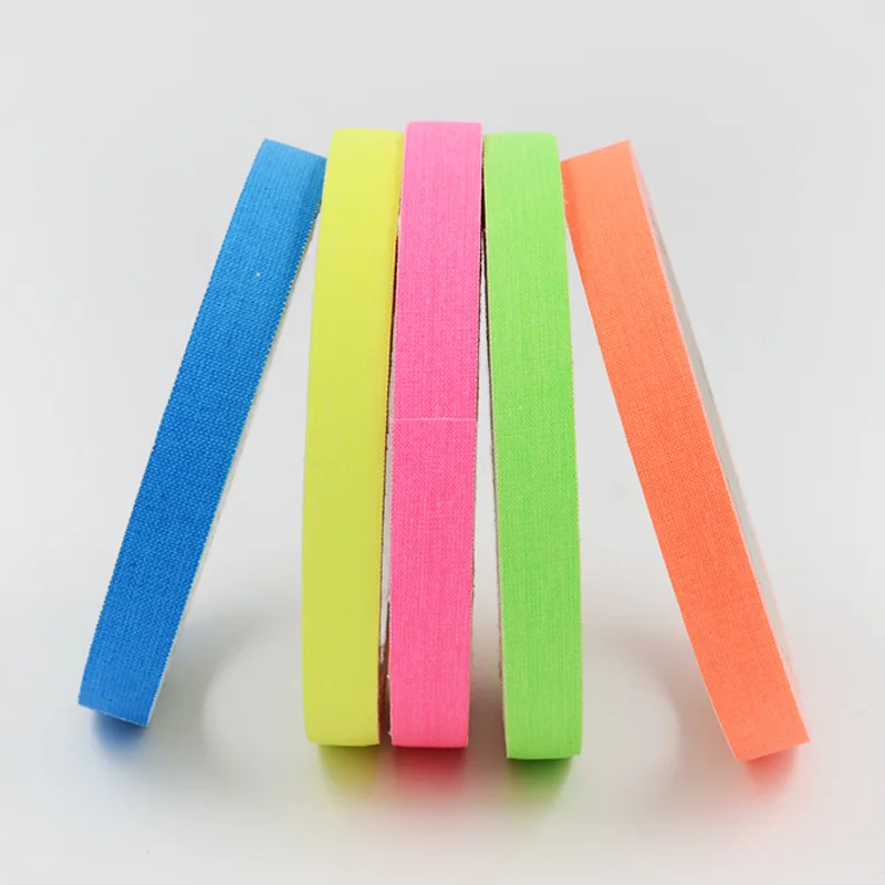 Recyclable Colorful UV Resistant Reflective Cloth Base Fluorescent Gaffer Self Adhesive Tape