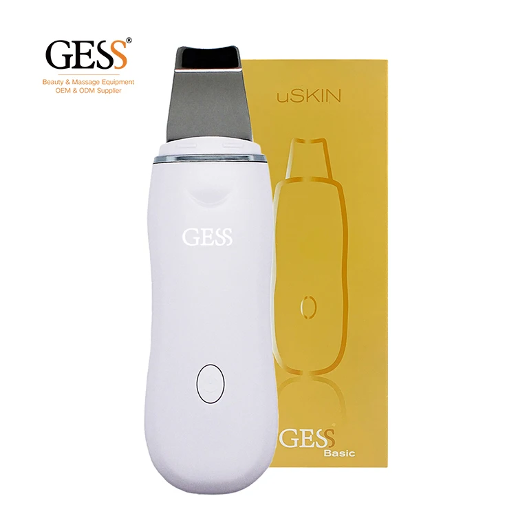 Sonic Facial Spatula Peeling Machine Blackhead Remover Face Ultrasonic Skin Scrubber