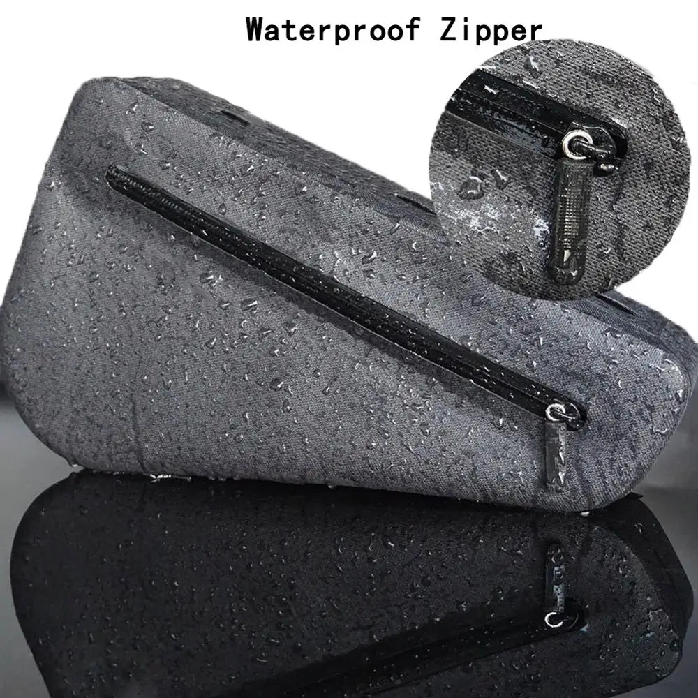 Waterproof Outdoor Sport Bike Accessories Storage Bag Bicycle Frame Tube Bag Triangle frame Pouch riding  Bag